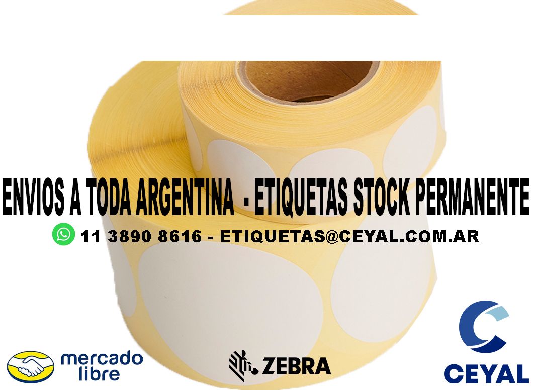 1200 ETIQUETAS RIBBON 50 x 85