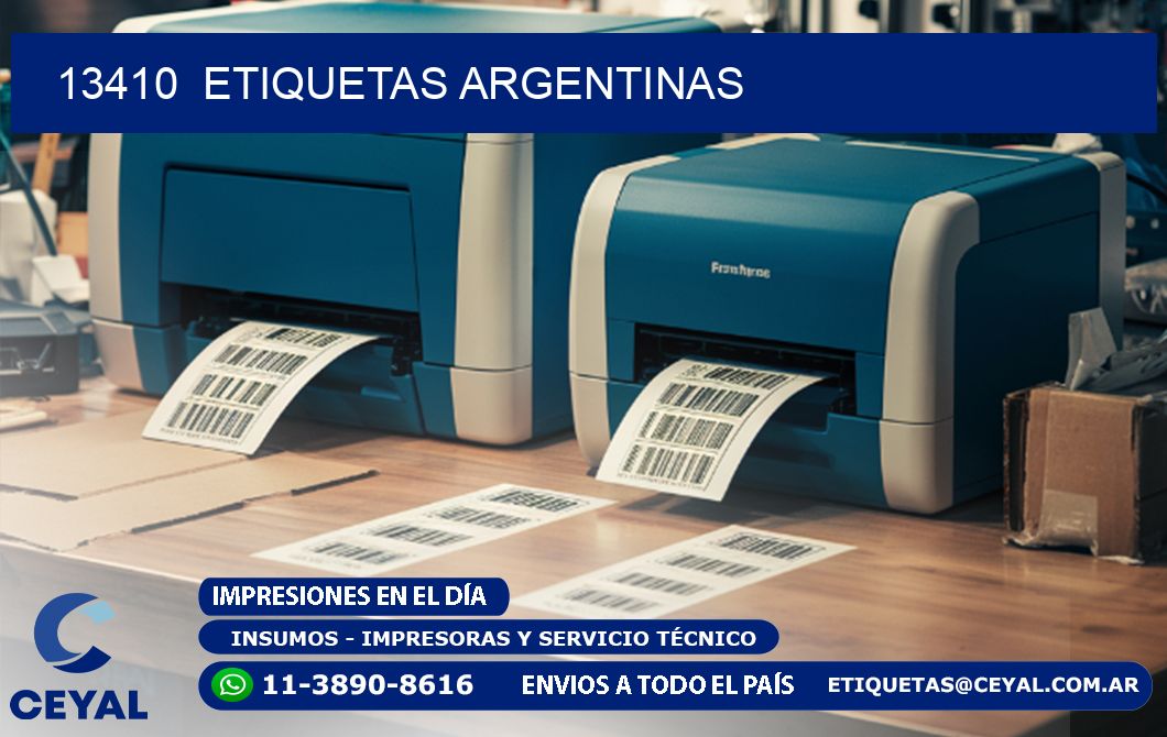 13410 ETIQUETAS ARGENTINAS