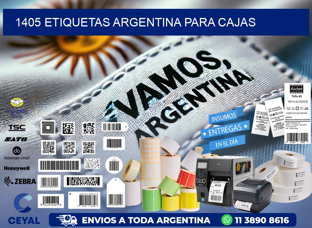 1405 ETIQUETAS ARGENTINA PARA CAJAS