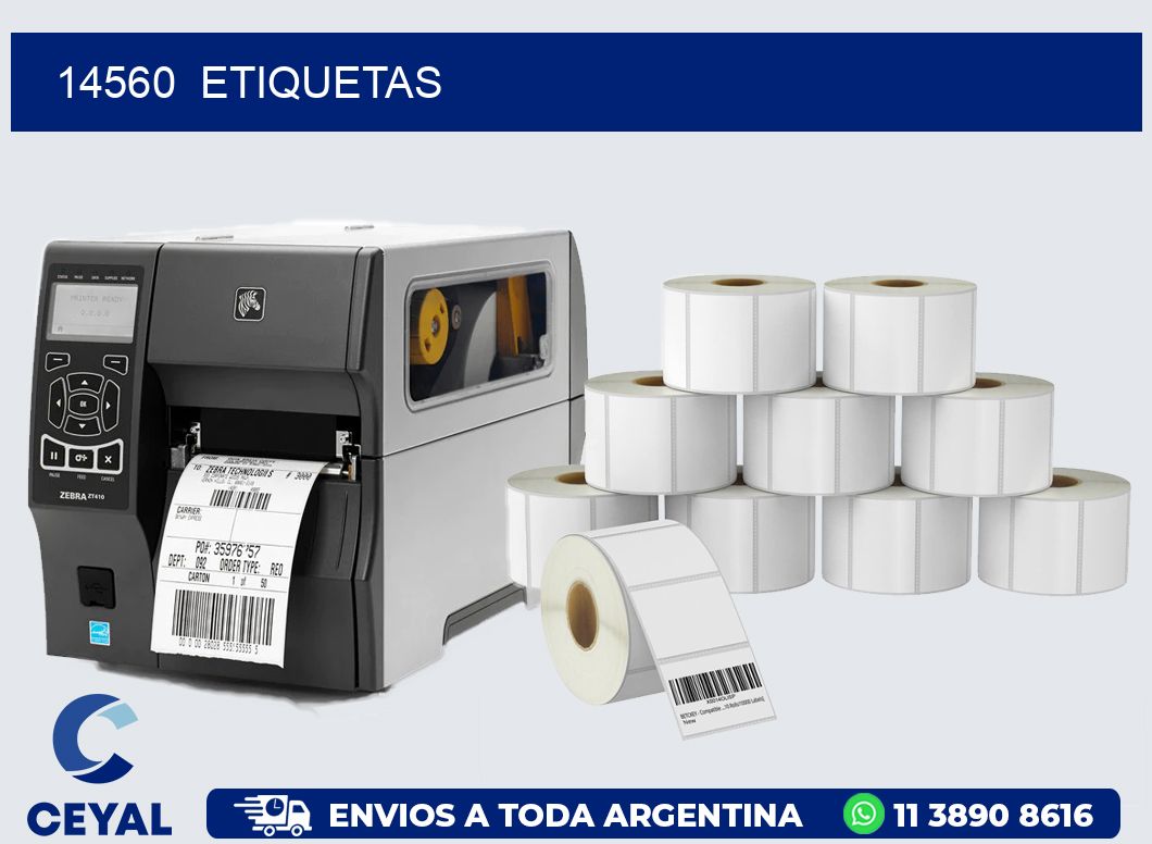 14560 ETIQUETAS