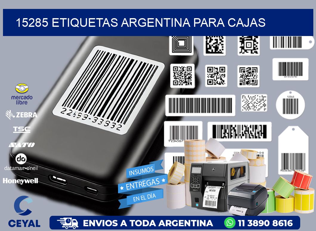 15285 ETIQUETAS ARGENTINA PARA CAJAS