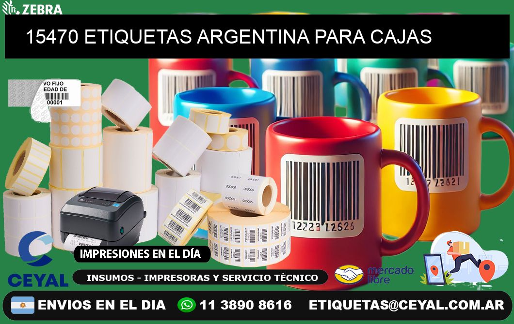 15470 ETIQUETAS ARGENTINA PARA CAJAS