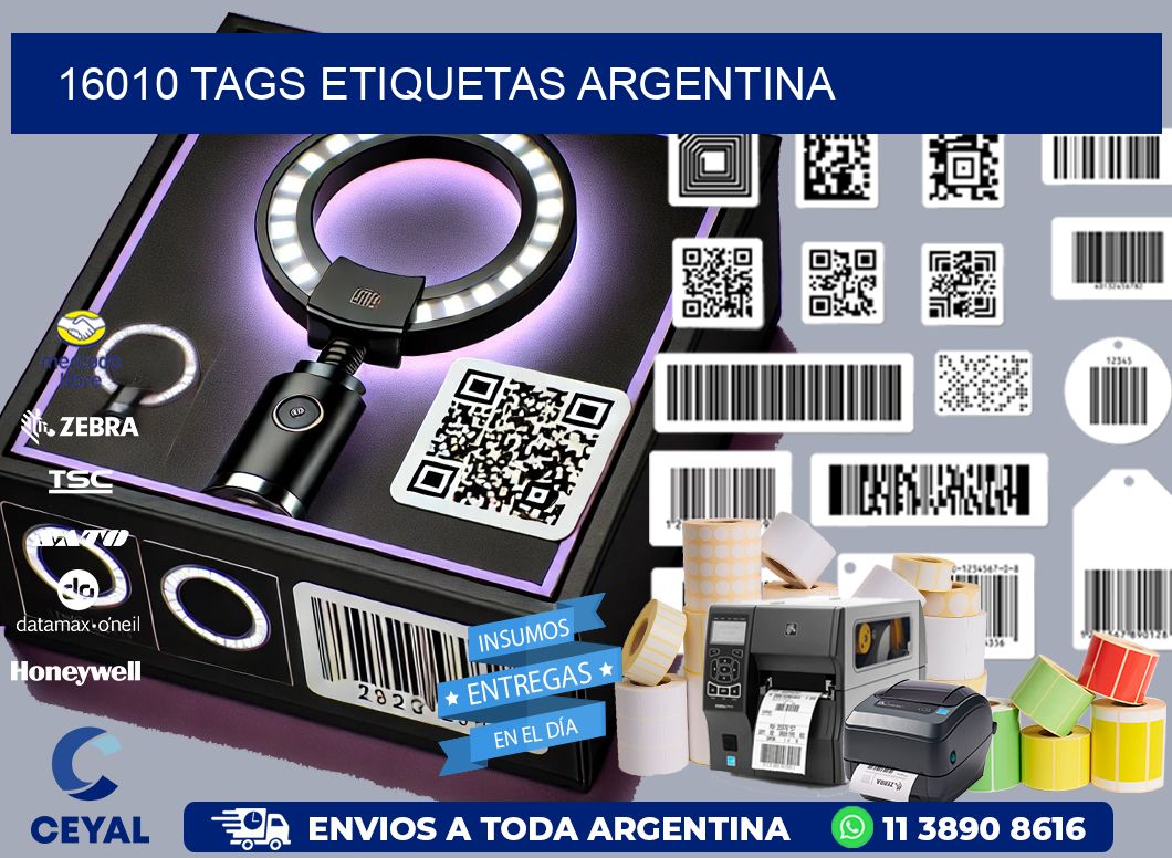 16010 TAGS ETIQUETAS ARGENTINA