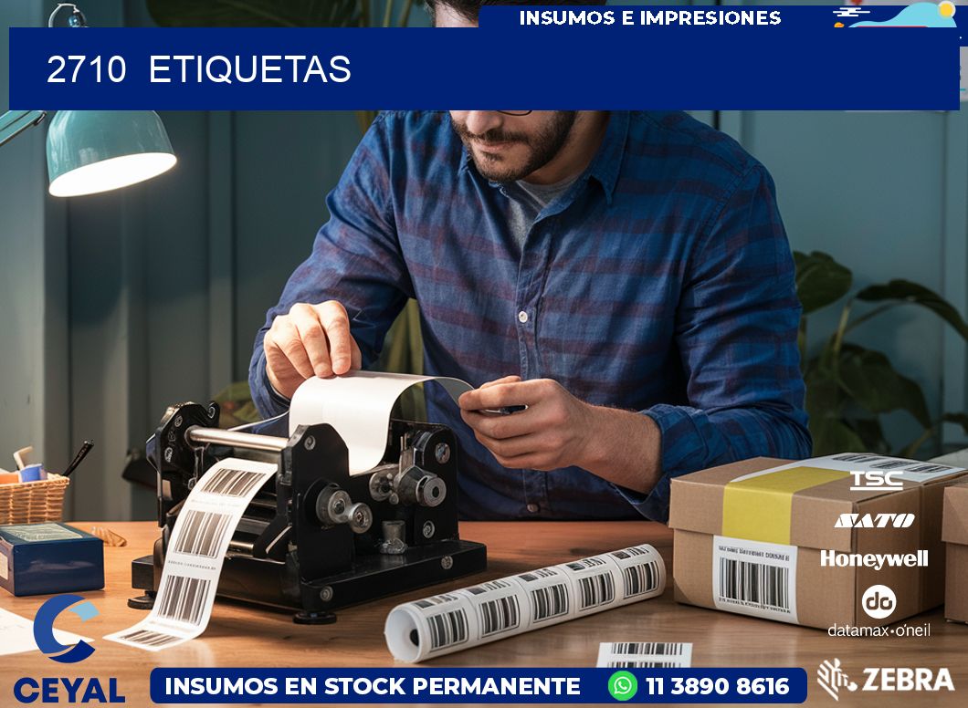 2710  ETIQUETAS