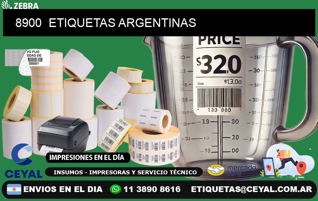 8900  ETIQUETAS ARGENTINAS