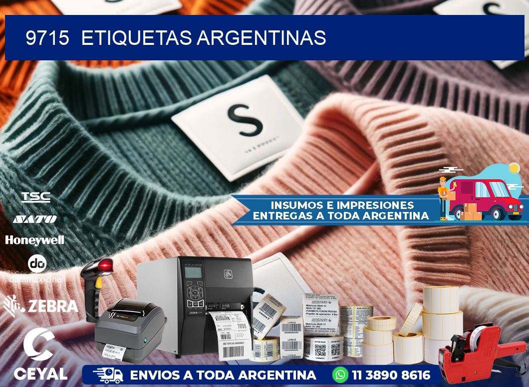 9715  ETIQUETAS ARGENTINAS