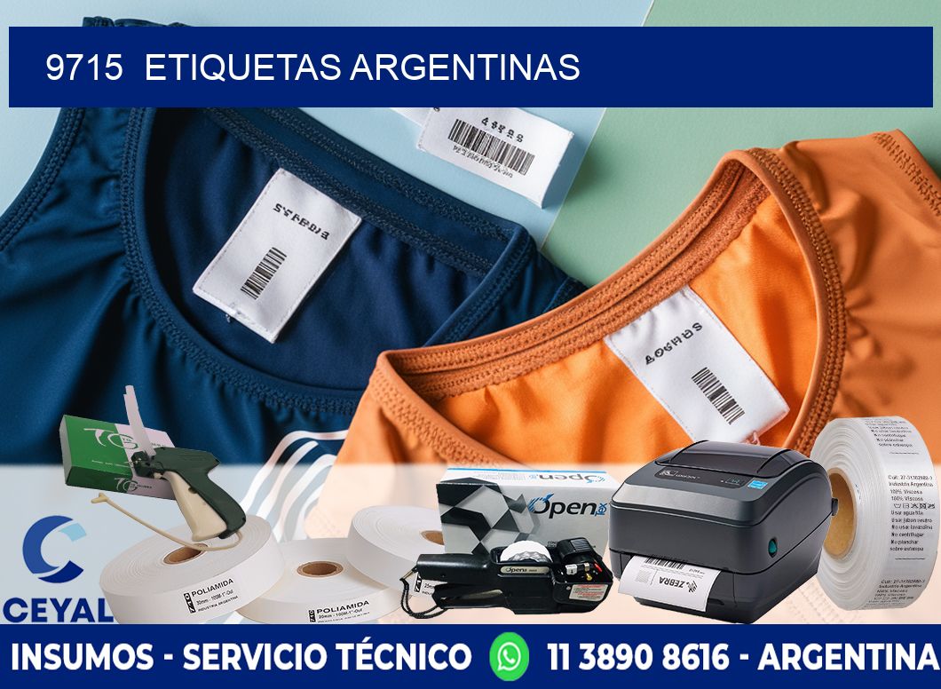 9715  ETIQUETAS ARGENTINAS