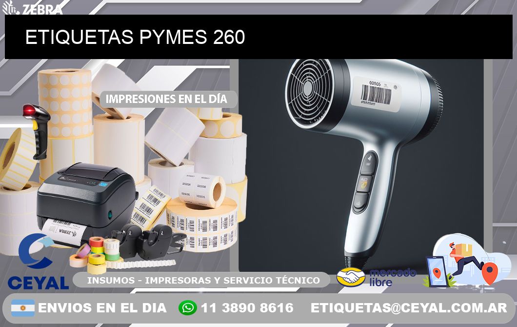 ETIQUETAS PYMES 260