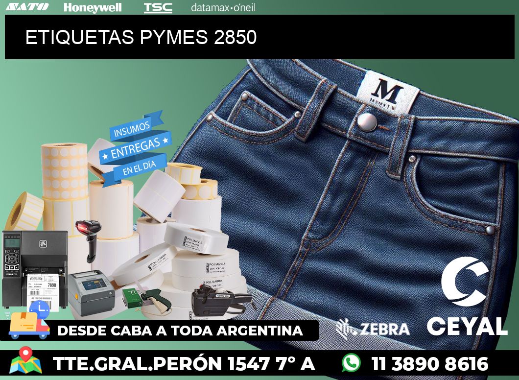 ETIQUETAS PYMES 2850