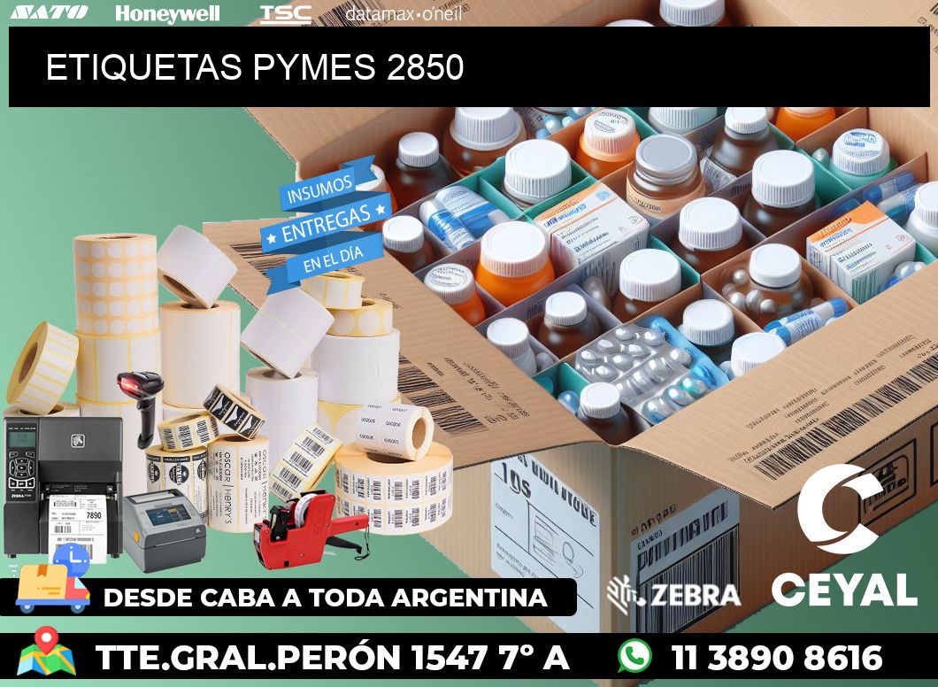 ETIQUETAS PYMES 2850
