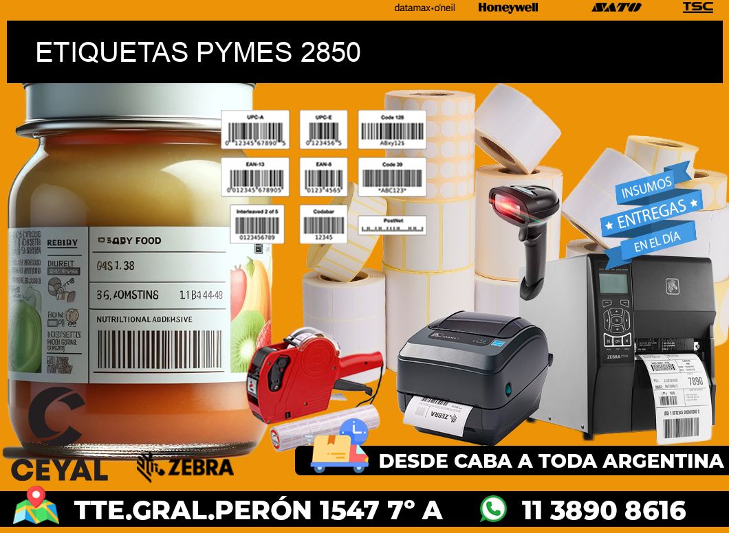 ETIQUETAS PYMES 2850