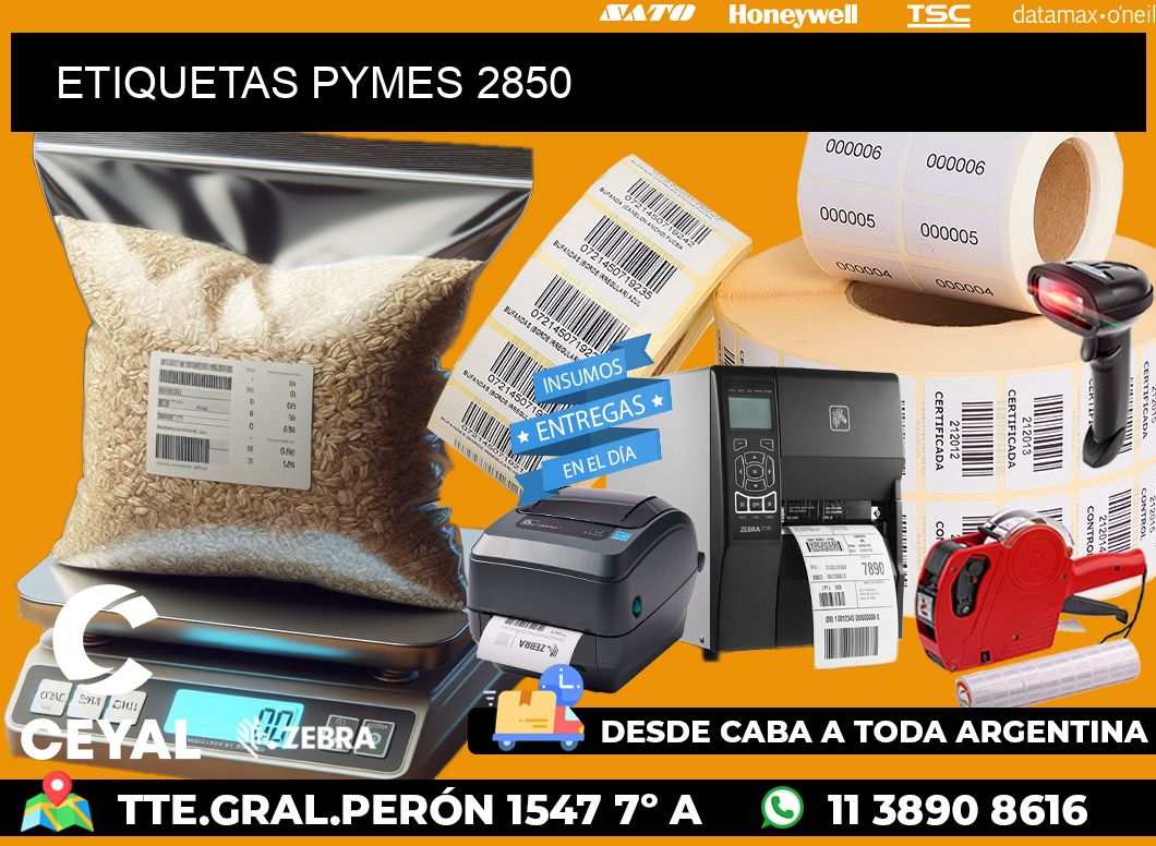 ETIQUETAS PYMES 2850
