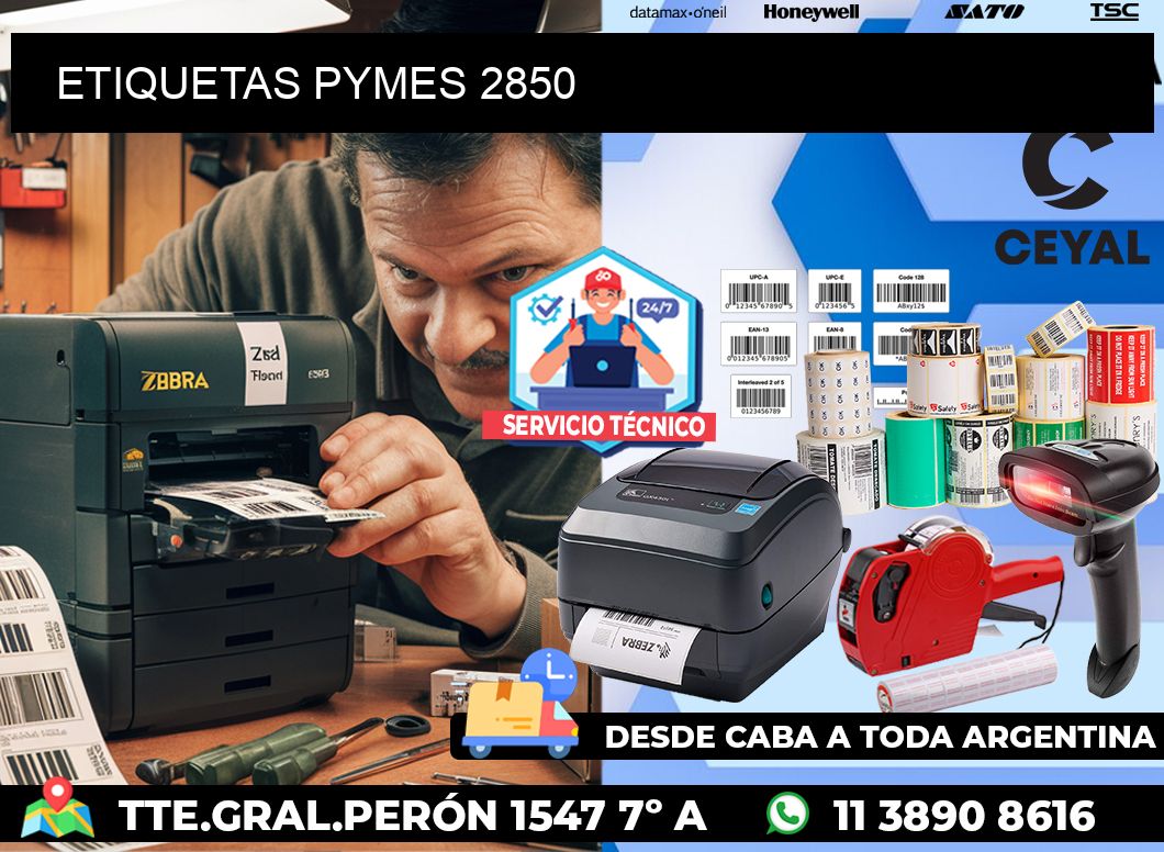 ETIQUETAS PYMES 2850