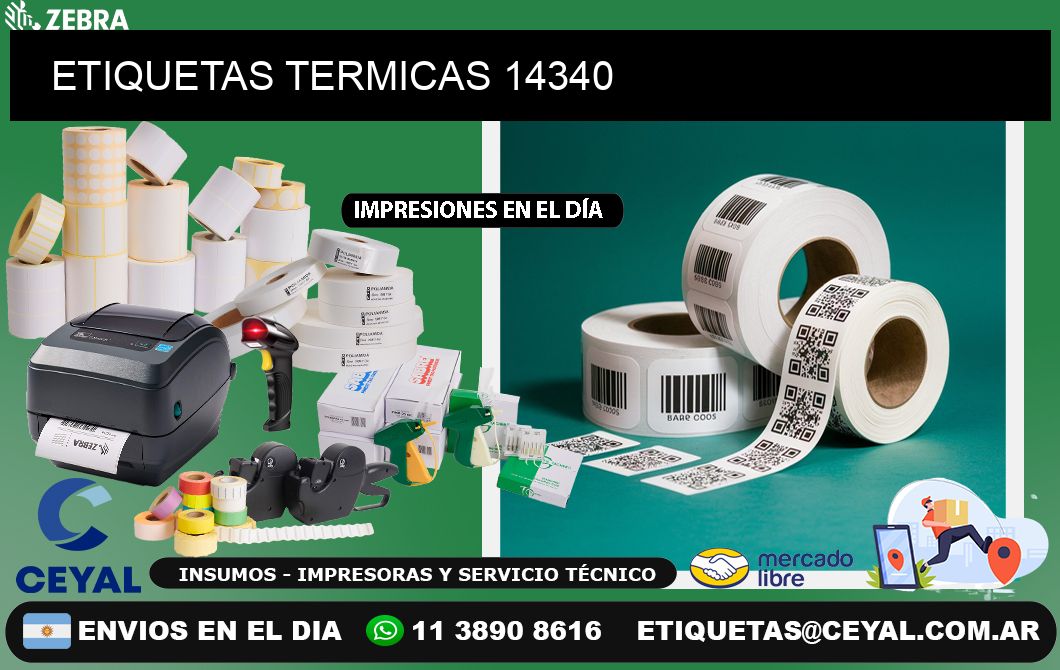 ETIQUETAS TERMICAS 14340