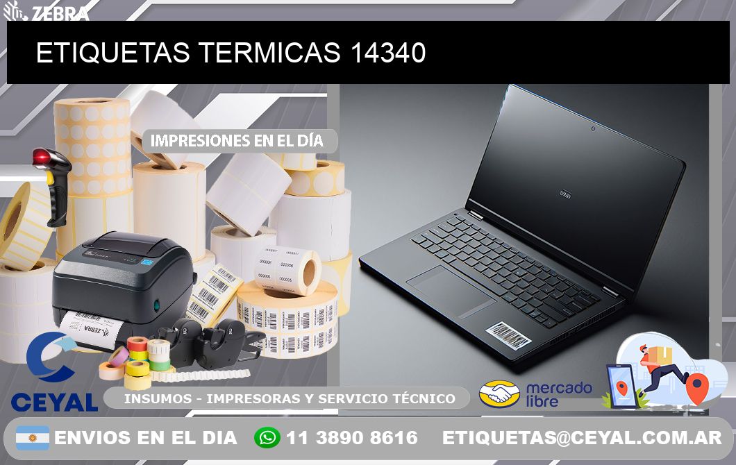 ETIQUETAS TERMICAS 14340