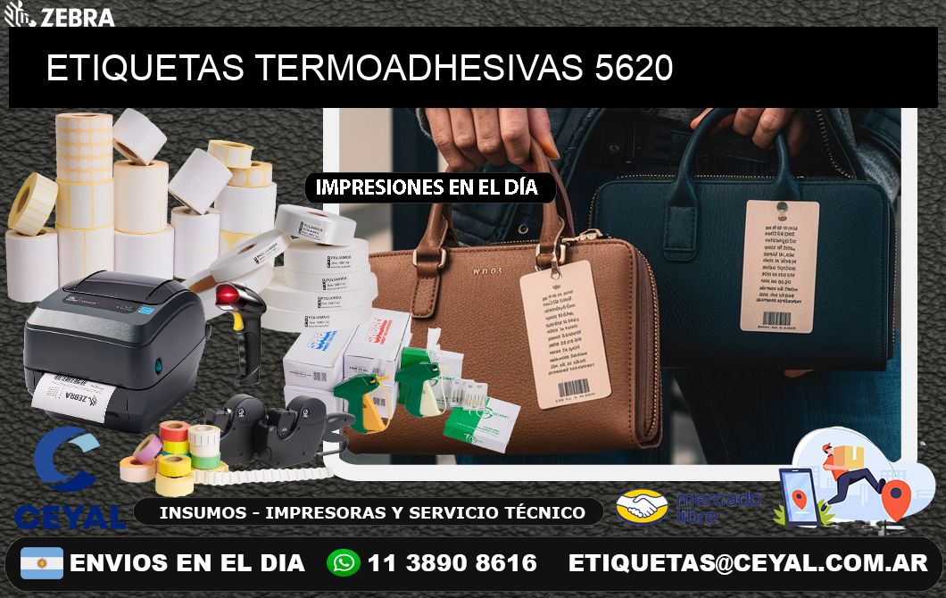 ETIQUETAS TERMOADHESIVAS 5620