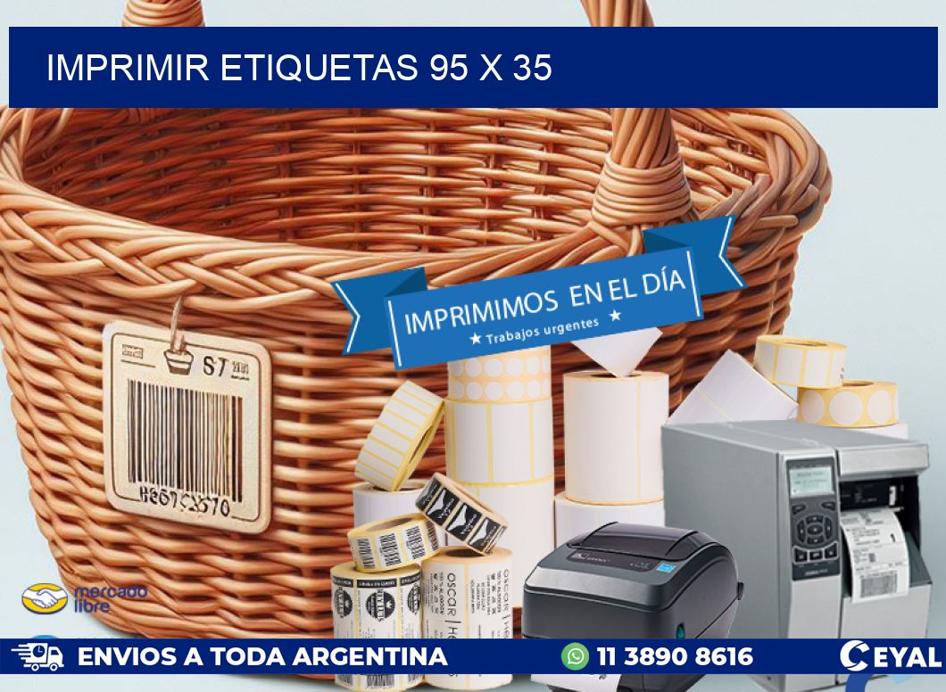 IMPRIMIR ETIQUETAS 95 x 35