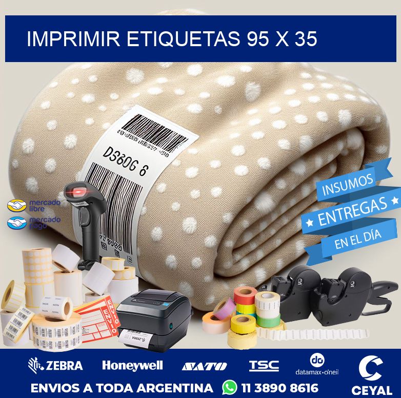 IMPRIMIR ETIQUETAS 95 x 35