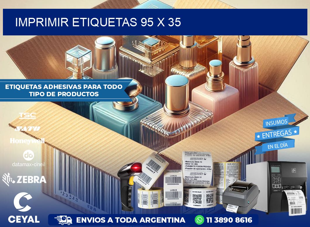 IMPRIMIR ETIQUETAS 95 x 35