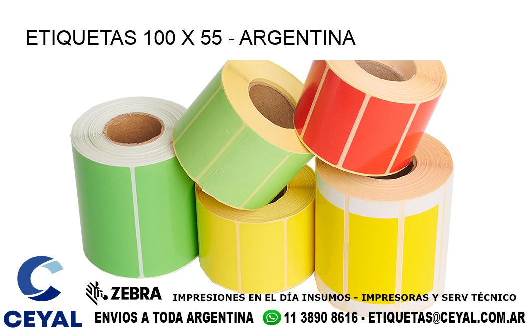 ETIQUETAS 100 x 55 - ARGENTINA