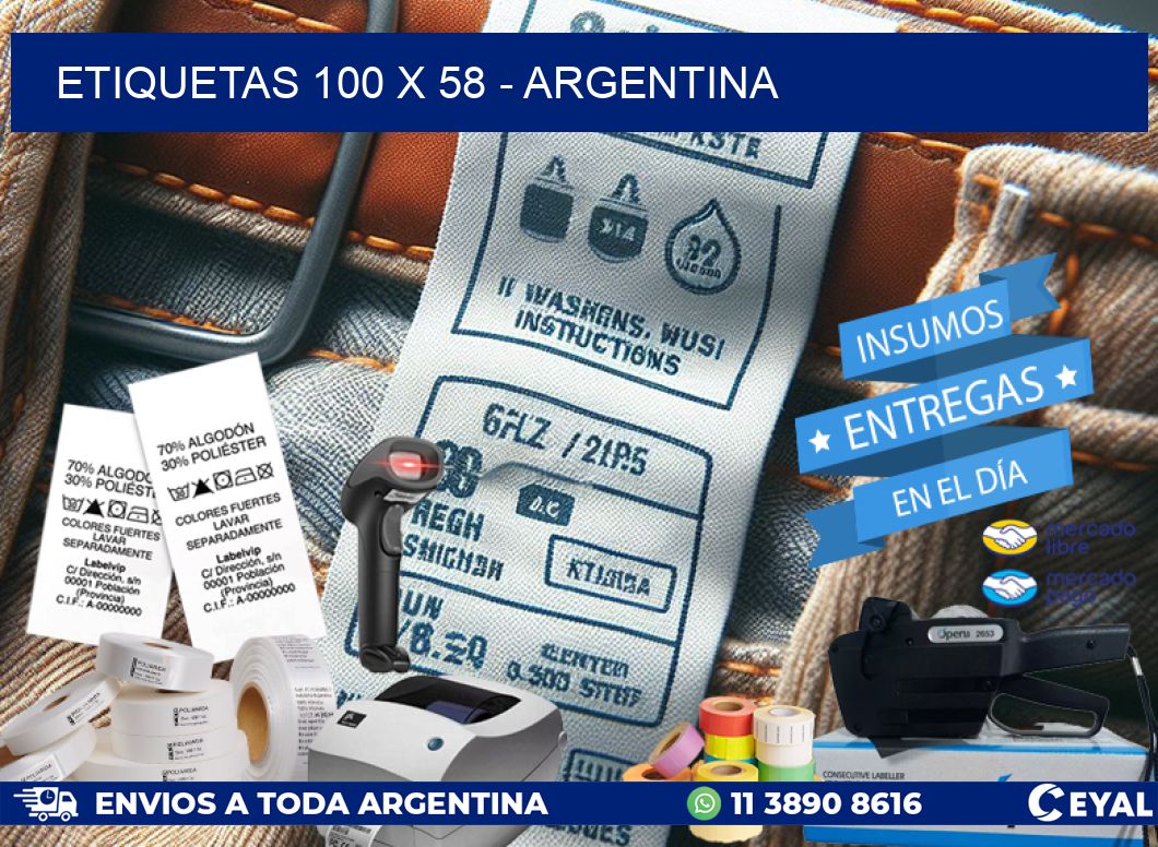 ETIQUETAS 100 x 58 – ARGENTINA