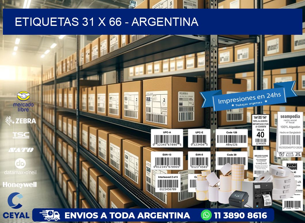 ETIQUETAS 31 x 66 – ARGENTINA