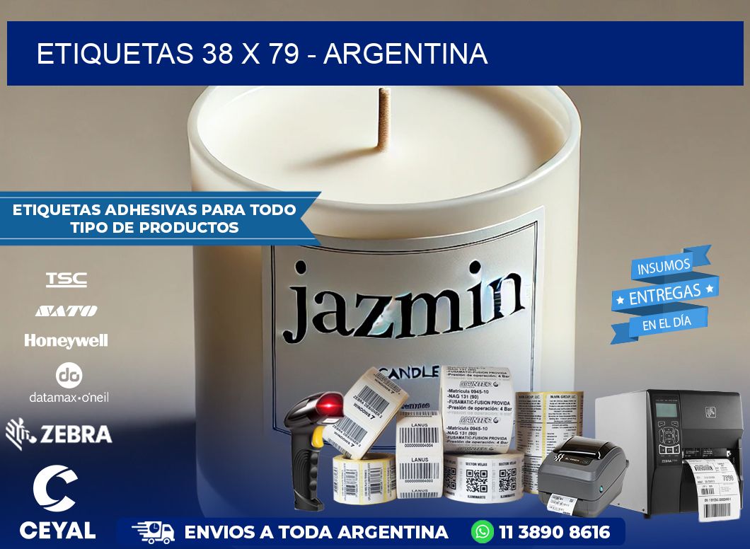 ETIQUETAS 38 x 79 – ARGENTINA