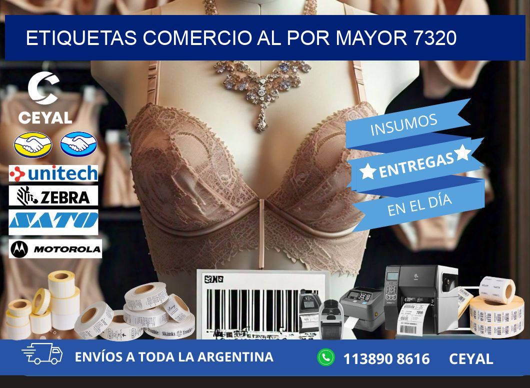 ETIQUETAS COMERCIO AL POR MAYOR 7320