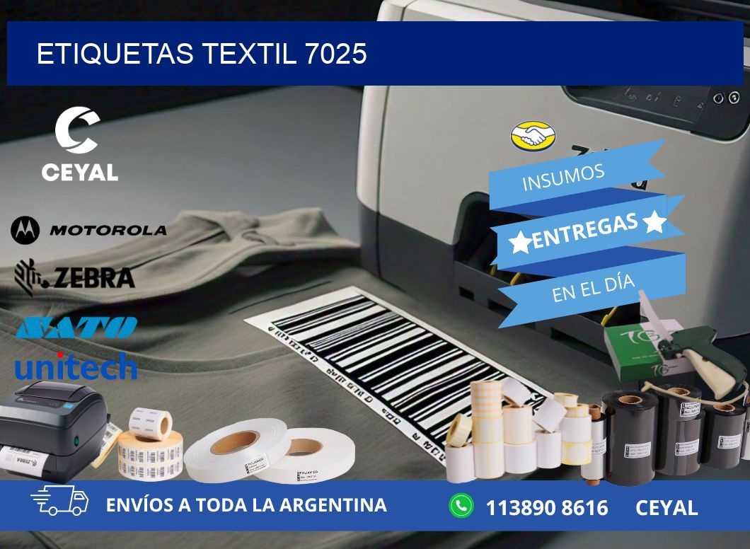 ETIQUETAS TEXTIL 7025