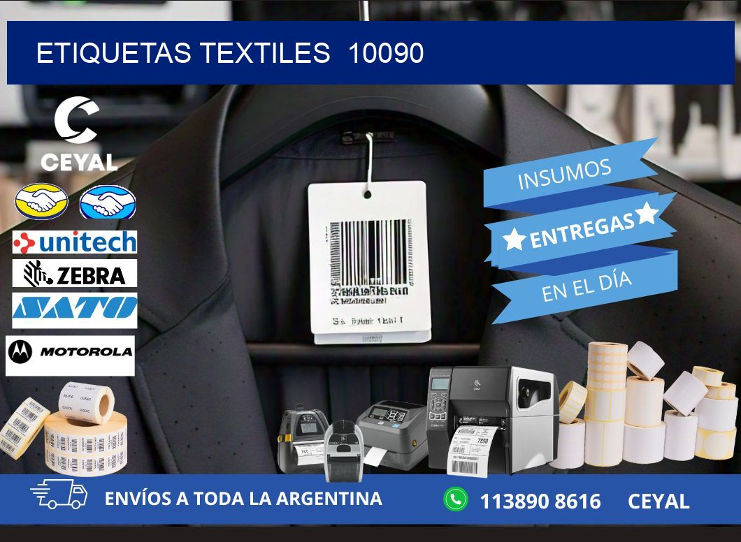 ETIQUETAS TEXTILES  10090