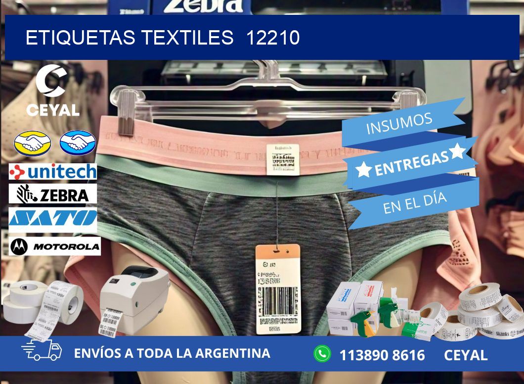 ETIQUETAS TEXTILES  12210