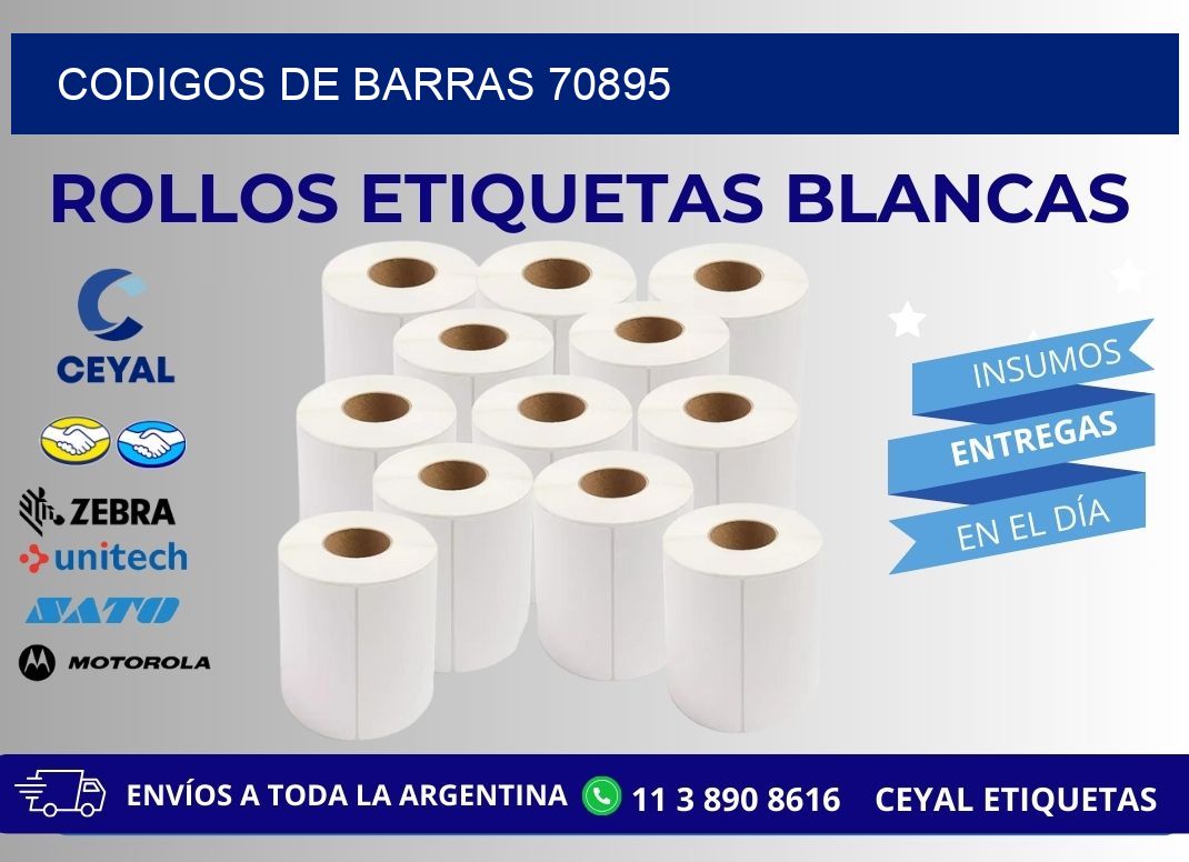 CODIGOS DE BARRAS 70895