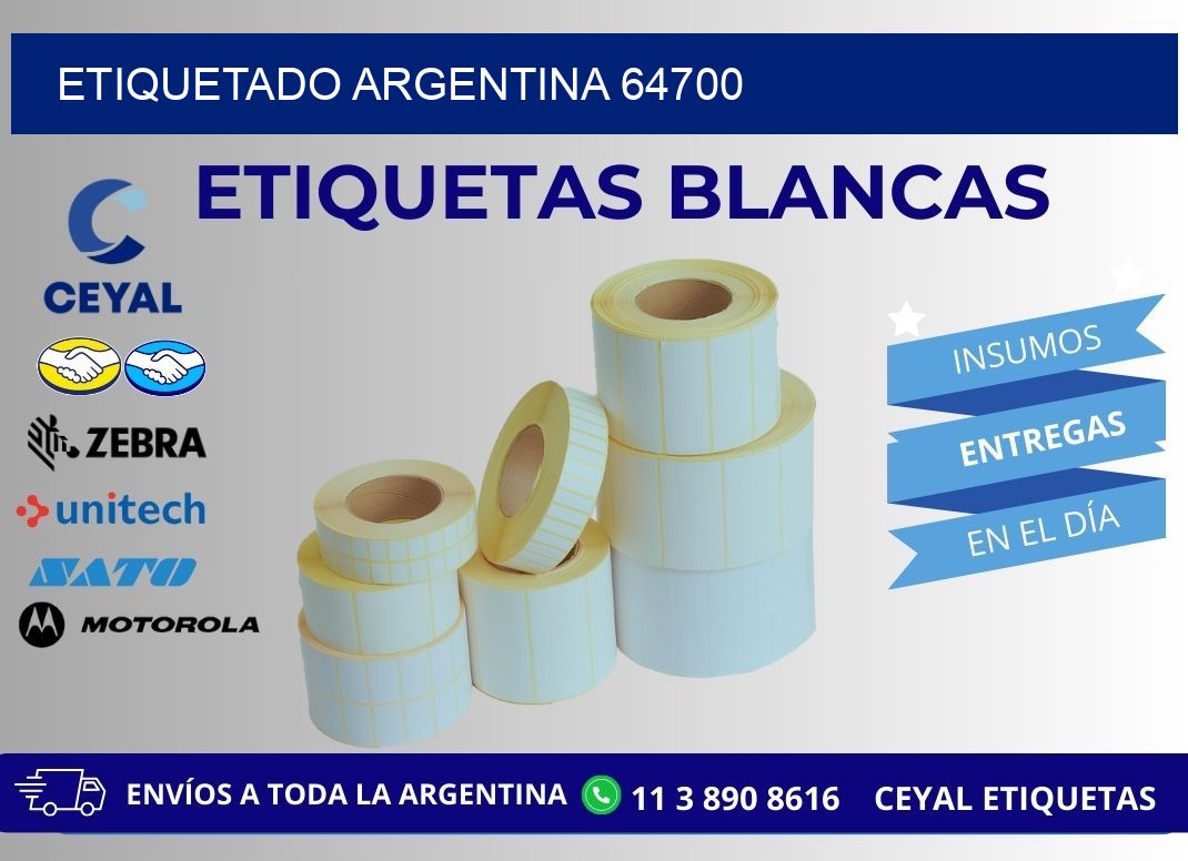 ETIQUETADO ARGENTINA 64700