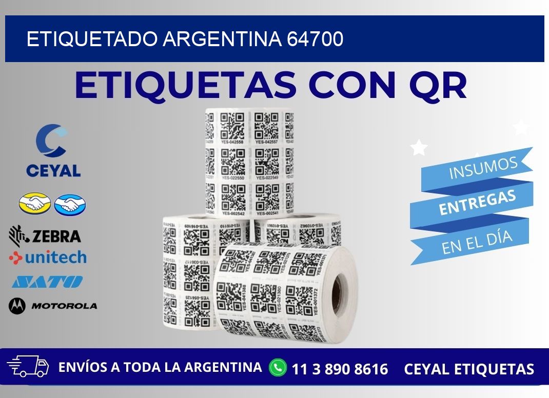 ETIQUETADO ARGENTINA 64700