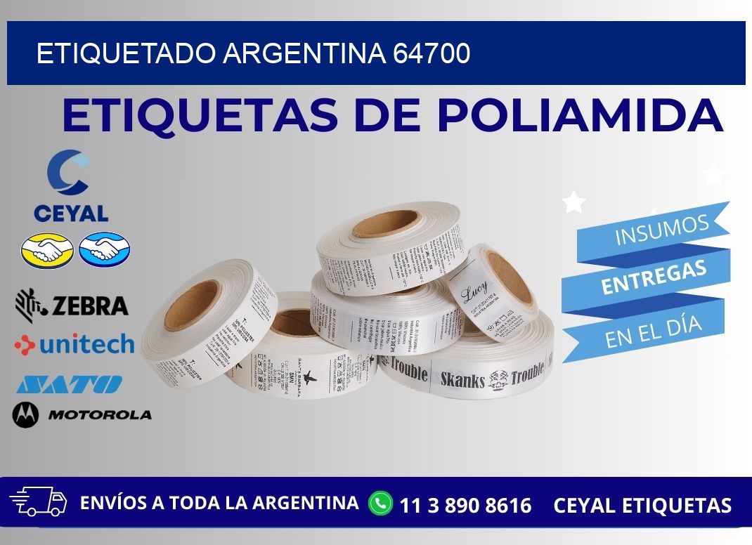 ETIQUETADO ARGENTINA 64700