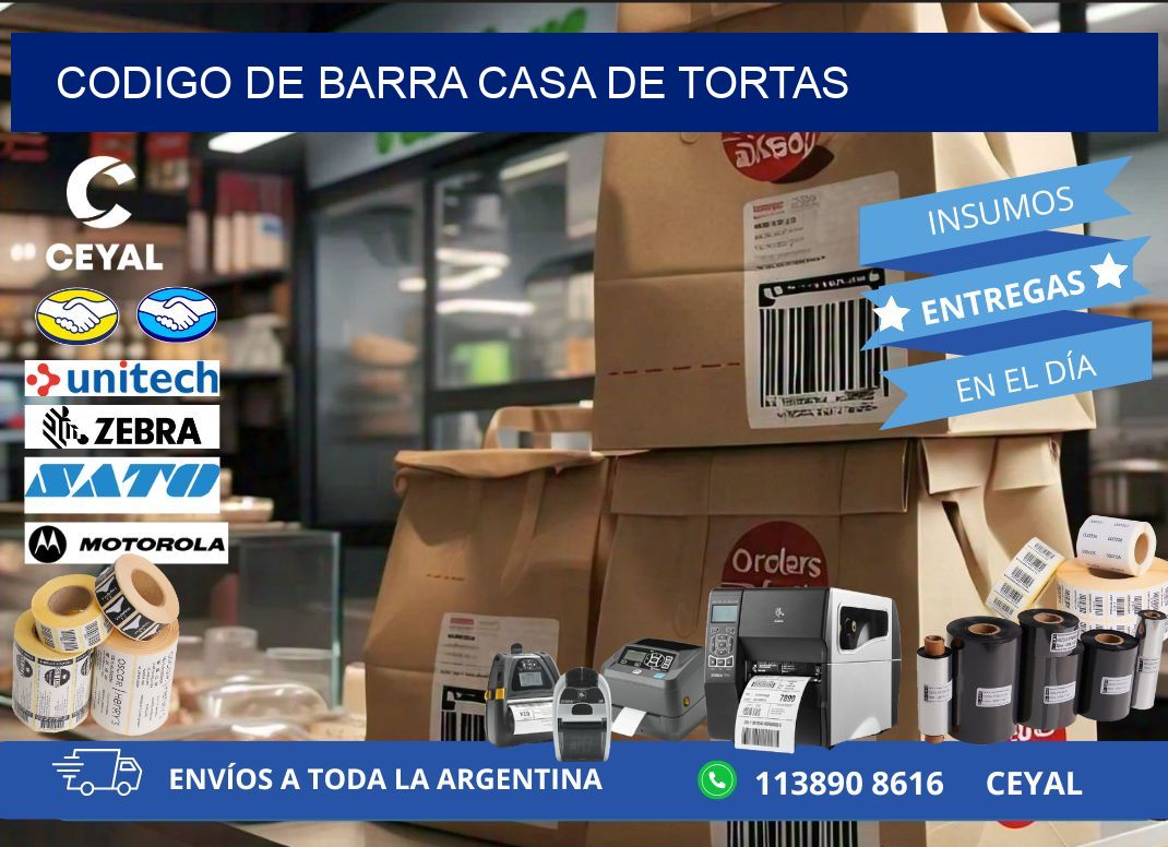 codigo de barra CASA DE TORTAS