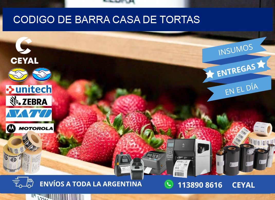 codigo de barra CASA DE TORTAS