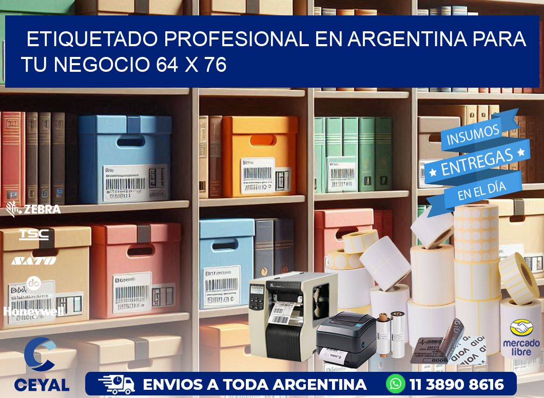 Etiquetado Profesional en Argentina para tu Negocio 64 x 76