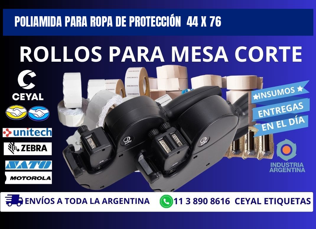 POLIAMIDA PARA ROPA DE PROTECCIÓN  44 x 76