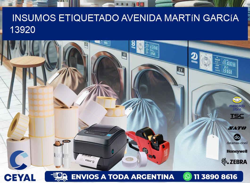 INSUMOS ETIQUETADO Avenida Martín García 13920