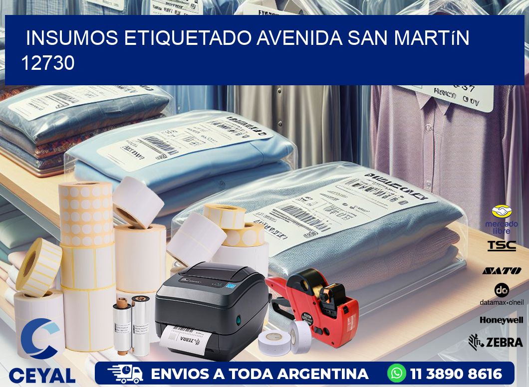 INSUMOS ETIQUETADO Avenida San Martín 12730