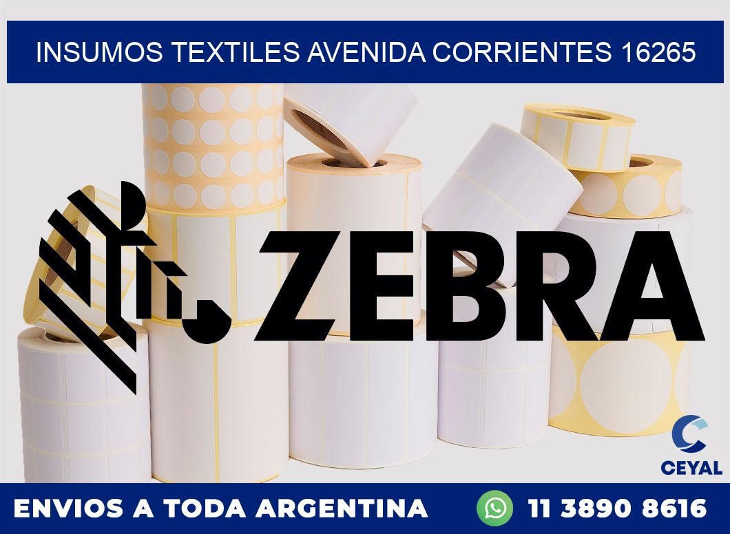 INSUMOS TEXTILES AVENIDA CORRIENTES 16265
