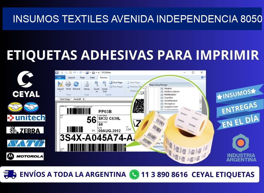 INSUMOS TEXTILES AVENIDA INDEPENDENCIA 8050