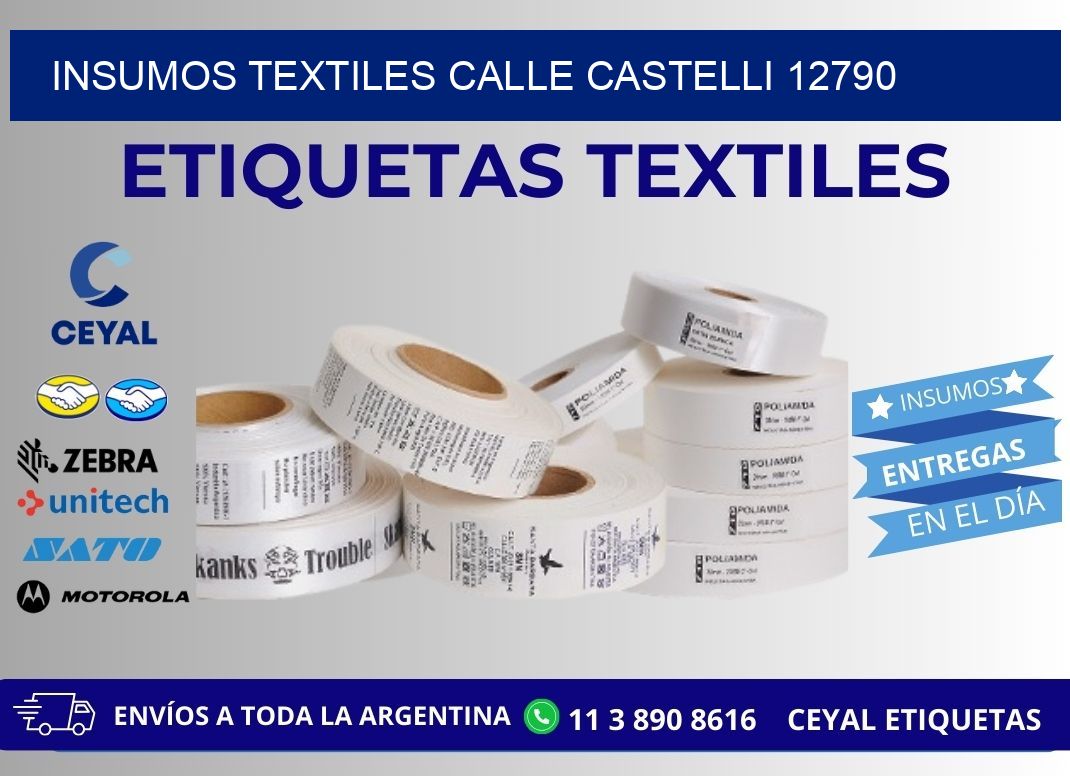 INSUMOS TEXTILES CALLE CASTELLI 12790