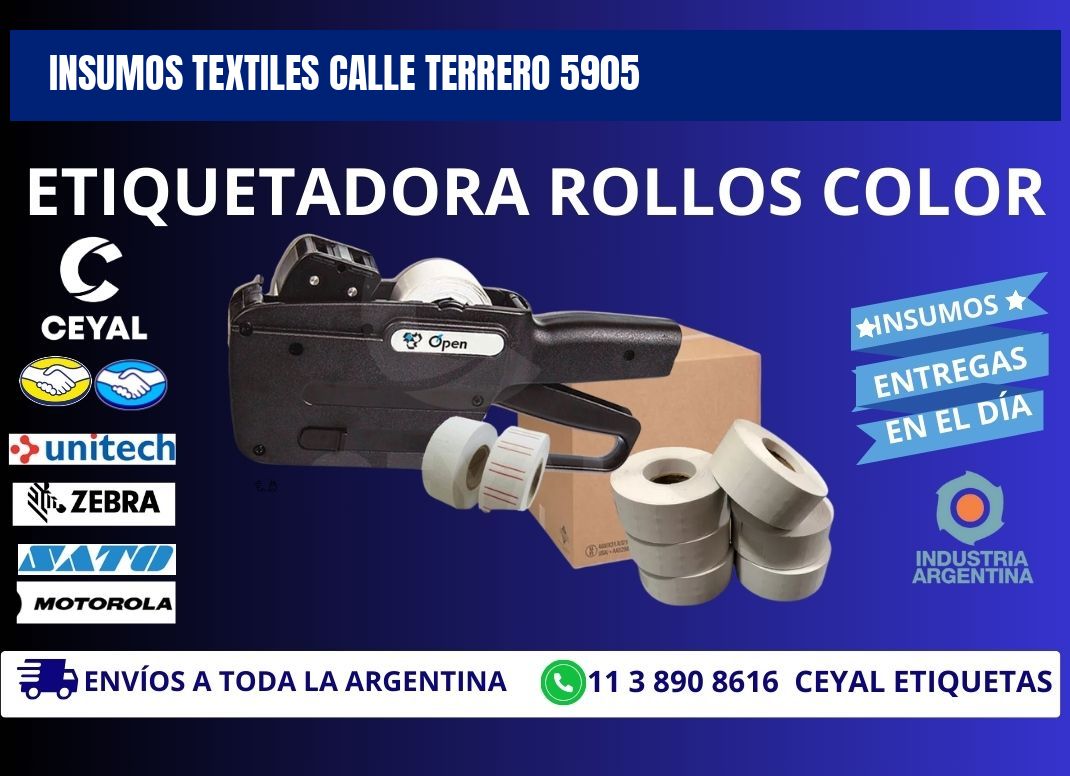 INSUMOS TEXTILES CALLE TERRERO 5905