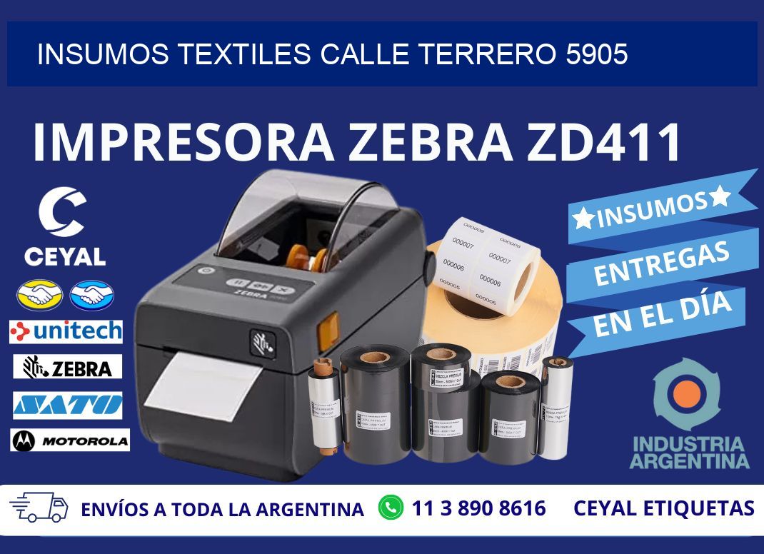 INSUMOS TEXTILES CALLE TERRERO 5905