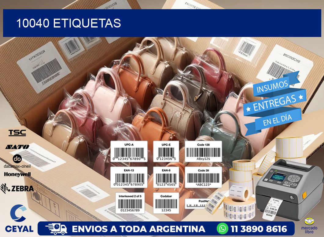 10040 ETIQUETAS