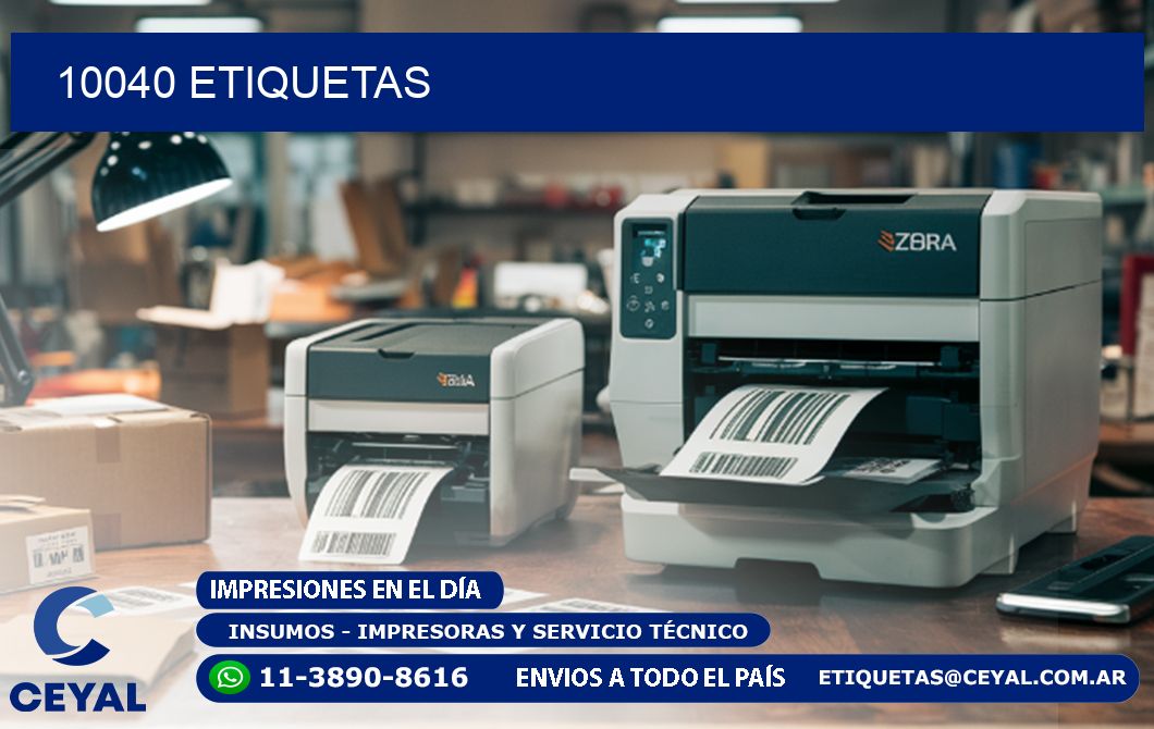 10040 ETIQUETAS