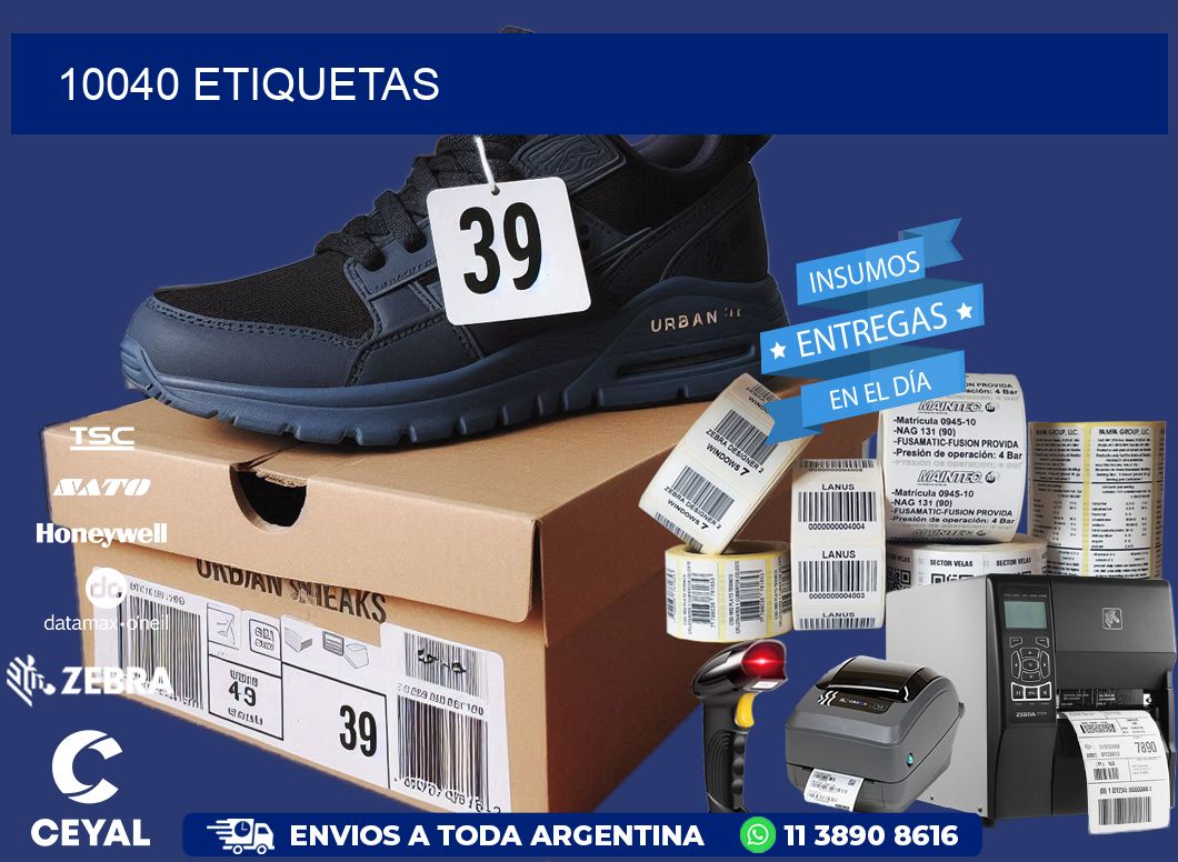 10040 ETIQUETAS