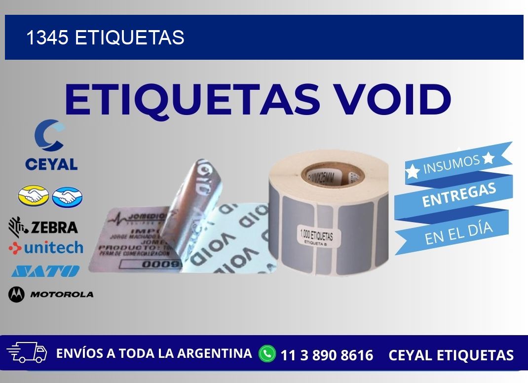 1345 ETIQUETAS